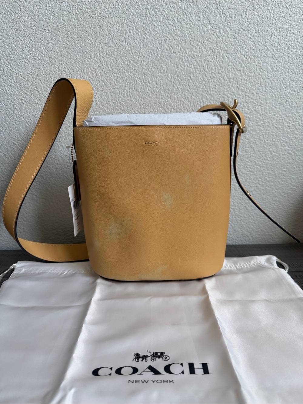 Coach Bleecker Small Leather Bucket Bag 21